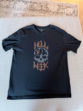 Orangetheory Black Crewneck Tee